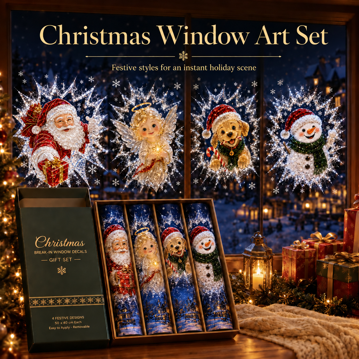🎁Christmas Window Art Set(20% OFF & Free Shipping)🎁