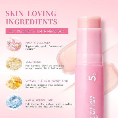 🔥LAST DAY 60% OFF Zhenify Korean Pink CollagenVolume Multi Balm