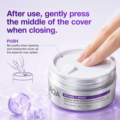 AQA Retinol Berry 10-Minute Revitalizing Eye Patch