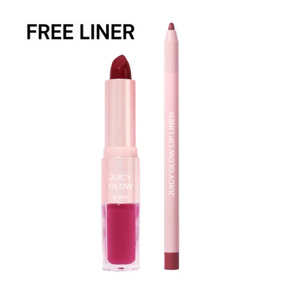 Lip sculptor & liner - 3-in-1 lip combo: lip liner, lipstick & lip gloss